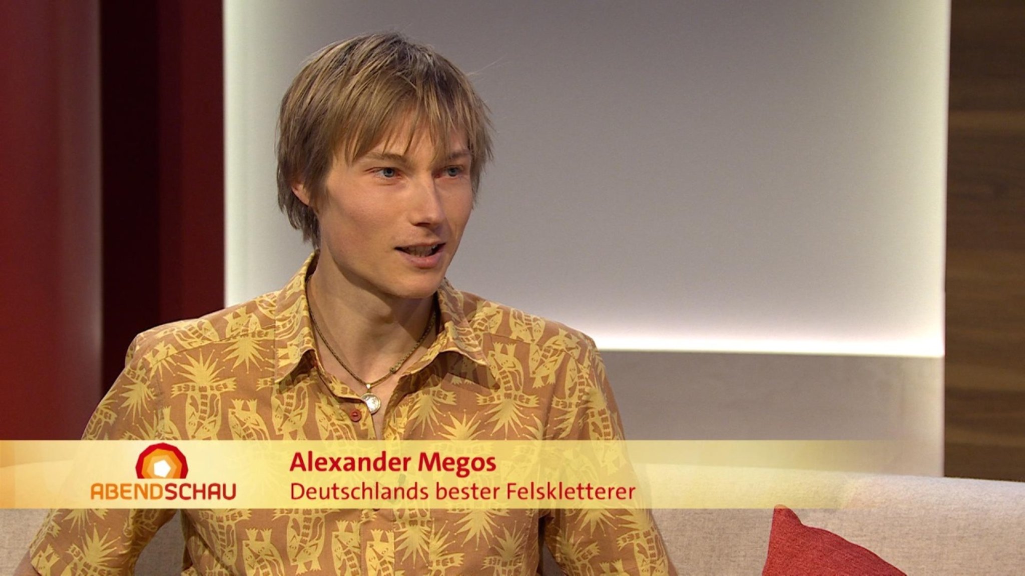 Abendschau: Zu Gast im Studio: Alexander Megos - hier anschauen