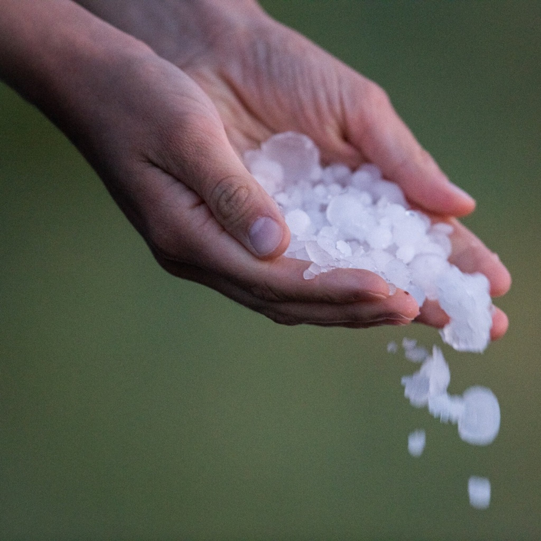 Hagel und Klimawandel - Geschosse aus Eis