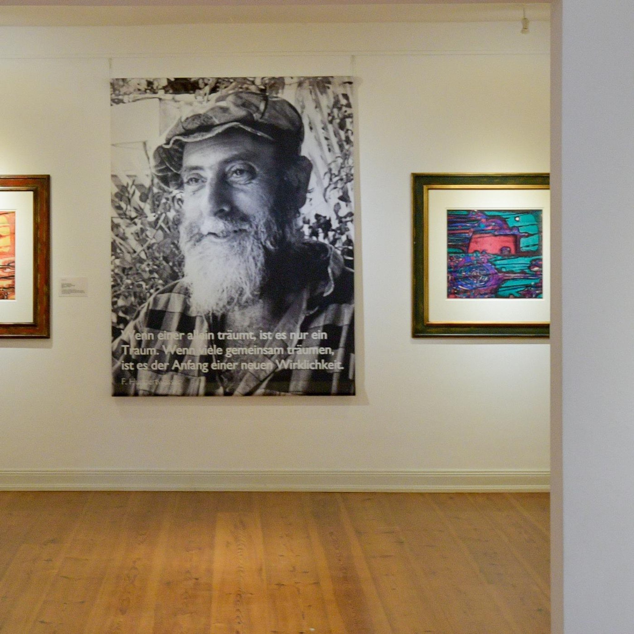Bunt, katholisch, jüdisch, Pantheist - Friedensreich Hundertwassers Spiritualität