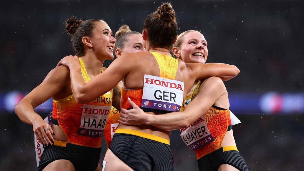 Leichtathletik-WM: Deutsche Sprintstaffel der Frauen holt Bronze - Doppelter US-Triumph
