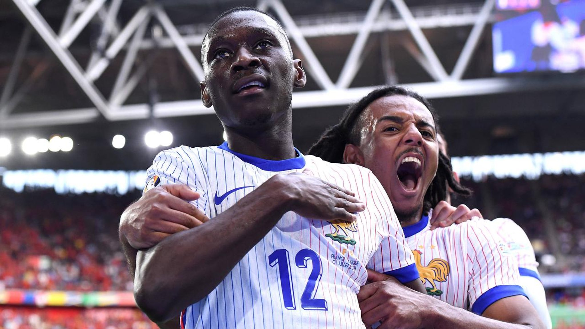 Frankreich nach spätem Siegtor gegen Belgien im EM-Viertelfinale