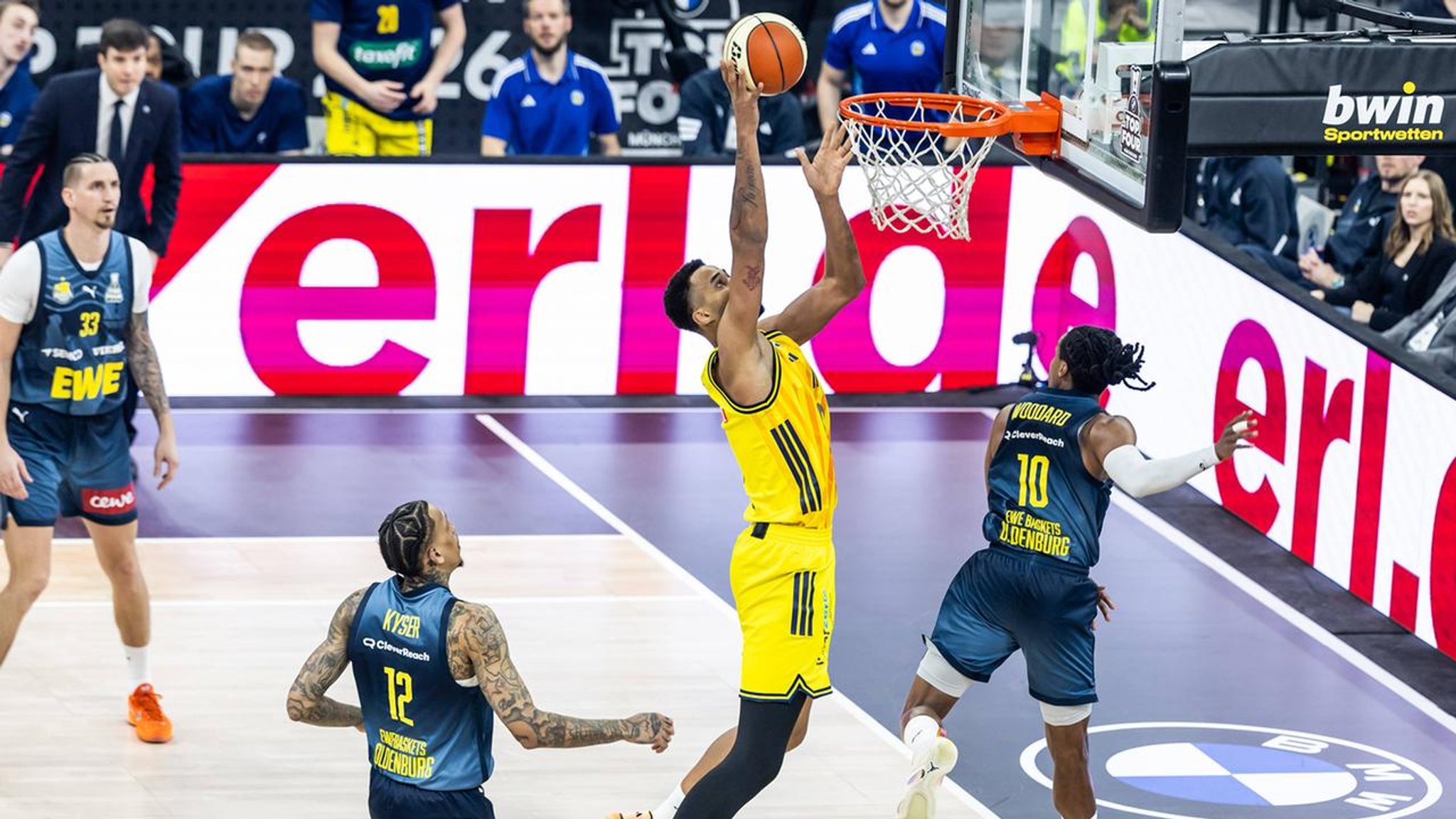 Basketball-Top-Four: Alba steht nach Sieg gegen Oldenburg im Pokalfinale