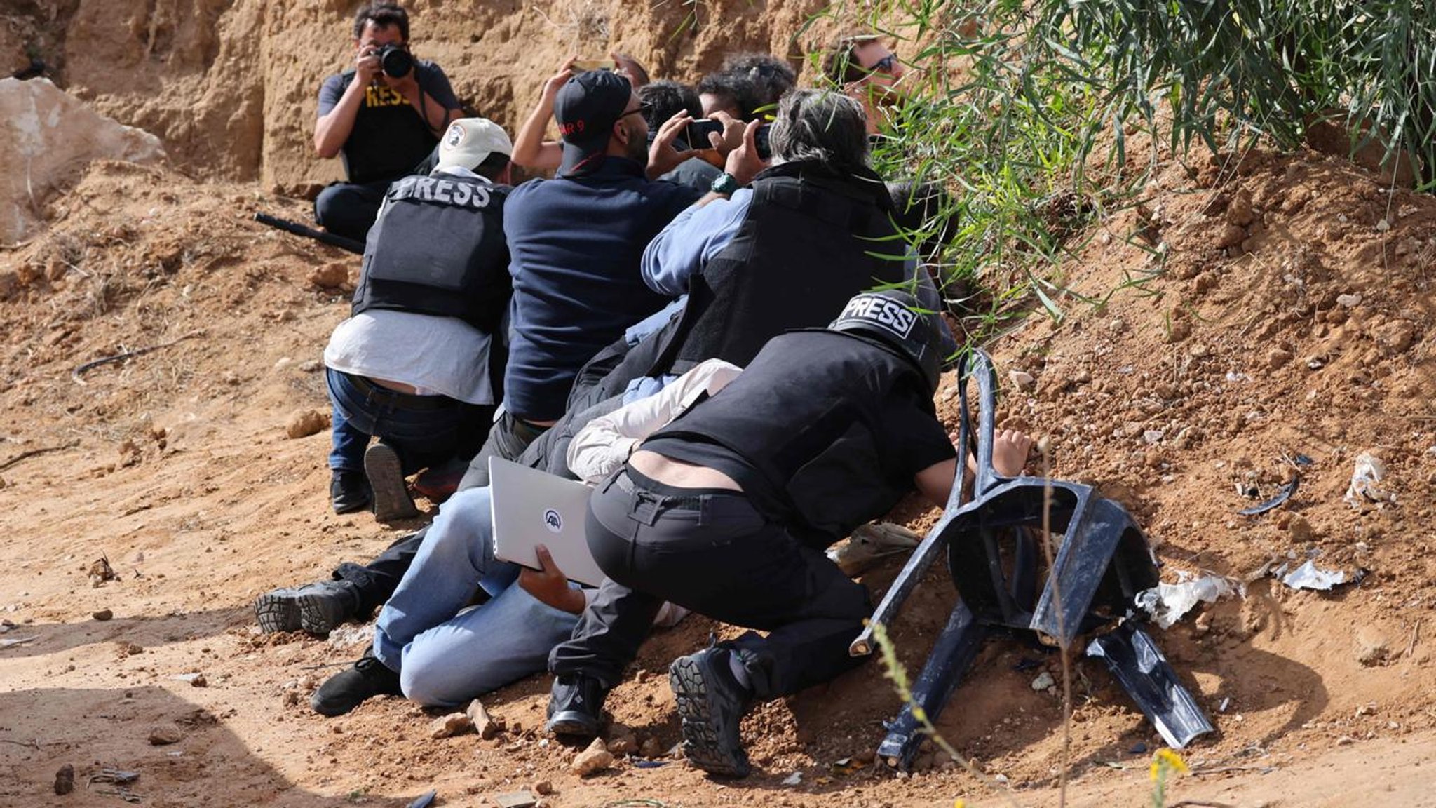 Journalisten im Gazastreifen: Unter schwersten Bedingungen