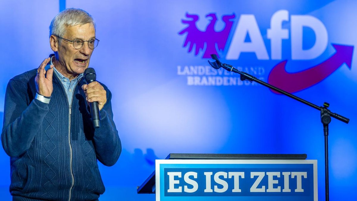 Brandenburgs AfD-Spitzenkandidat Berndt: Extrem rechts mit Ansage