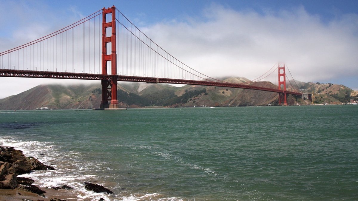 Golden Gate Bridge: Architektentraum in Orange-Rot