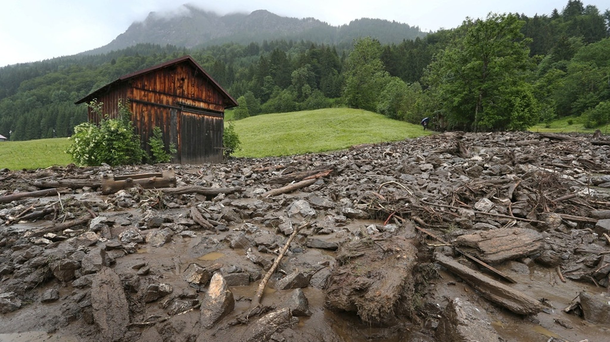 Mure und Bergsturz: Wie Geröll- und Schlammlawinen entstehen