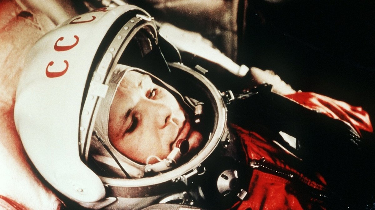Juri Gagarin: Juri Gagarin, am 12. April 1961 der erste Mensch im All