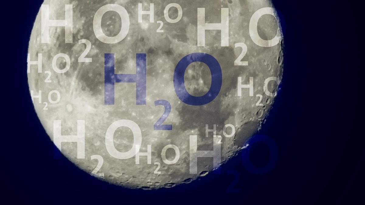 Wasser auf dem Mond: Wie kommt gefrorenes Wasser auf den Mond?