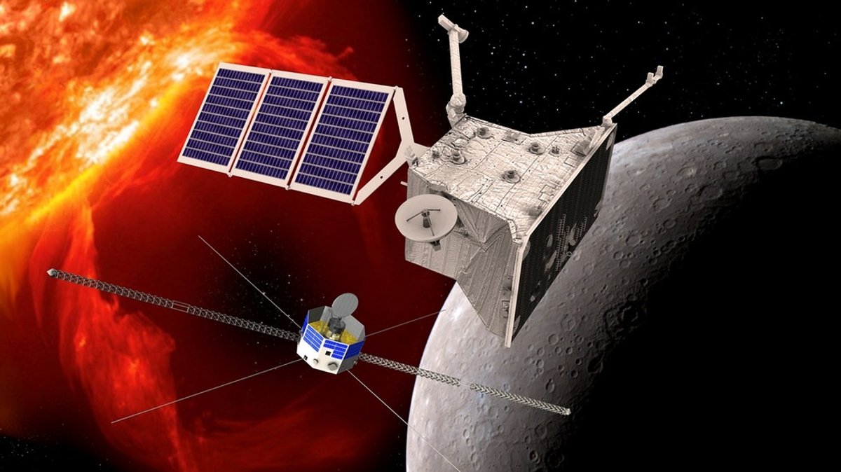 Raumsonde BepiColombo bei Merkur: Dritter Vorbeiflug am innersten Planeten