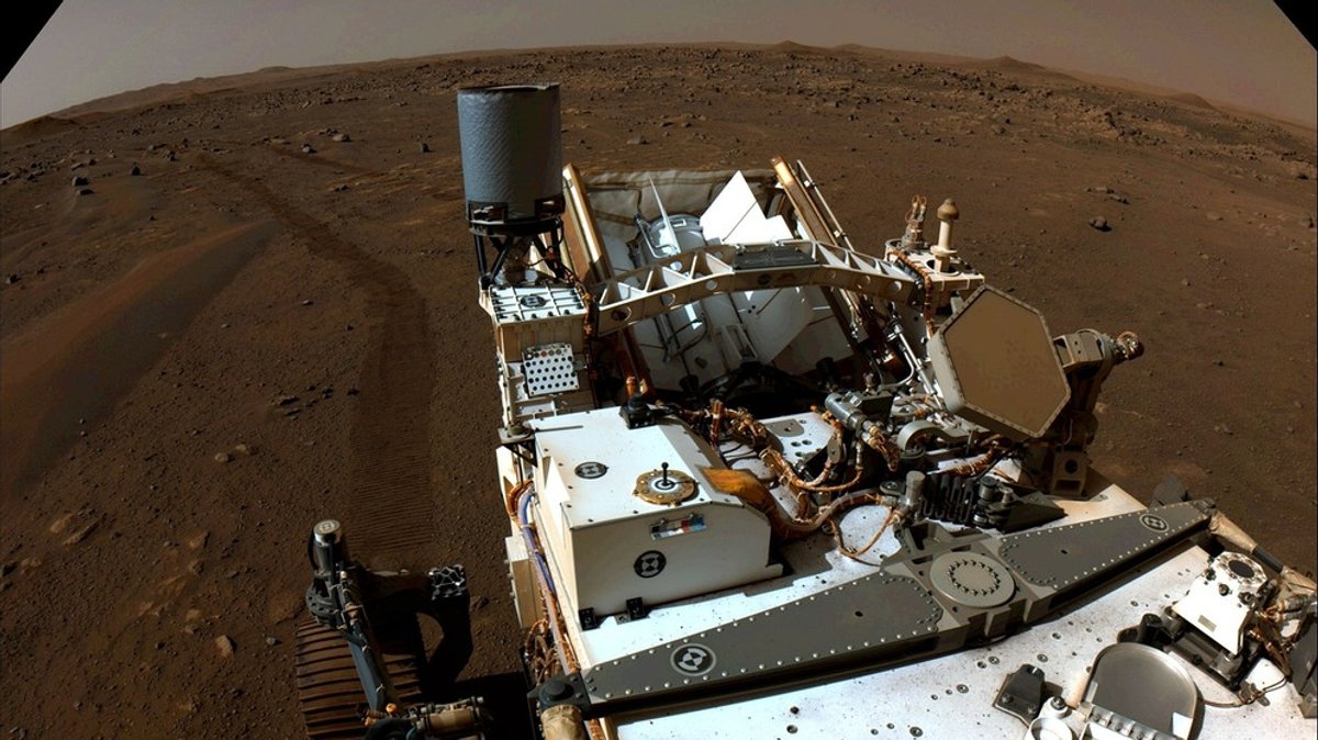 Perseverance auf dem Mars: Bilder der aktuellen Mars-Mission