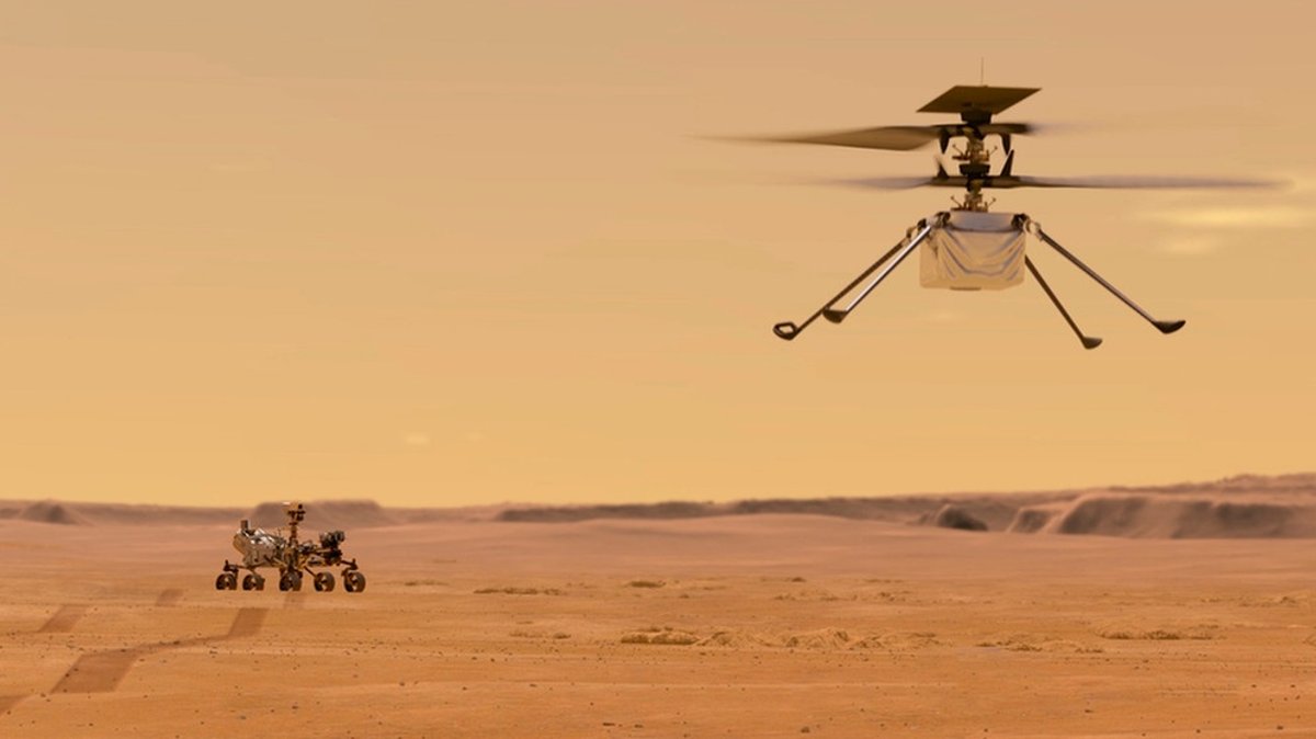 Perseverance und Ingenuity auf dem Mars: Mars-Rover nimmt erfolgreich Bodenproben