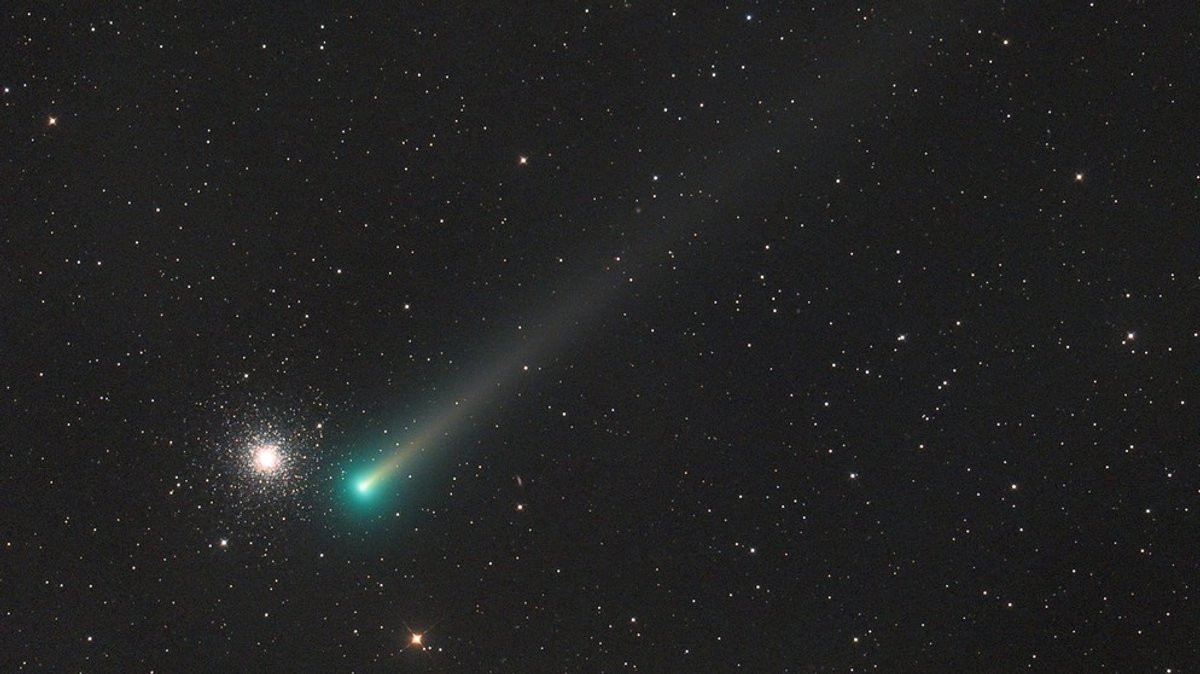 Komet C/2021 A1 Leonard: Schweifstern war Ende 2021 zu Besuch