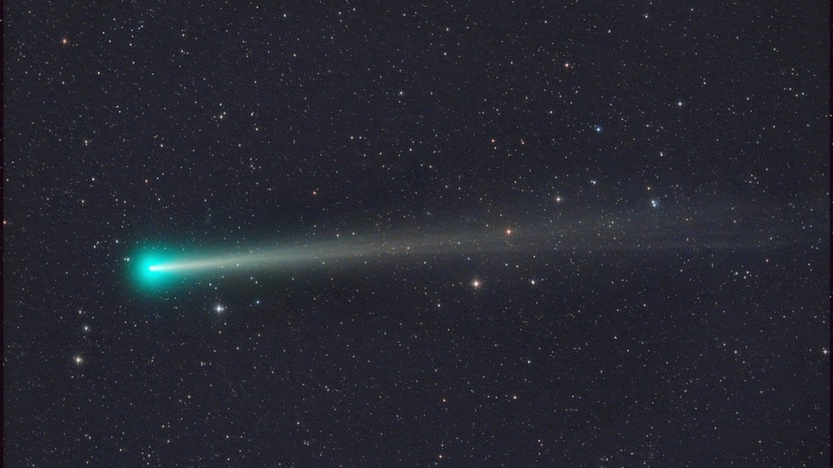 Komet Leonard zum Jahresende 2021: Die schönsten Fotos vom Schweifstern