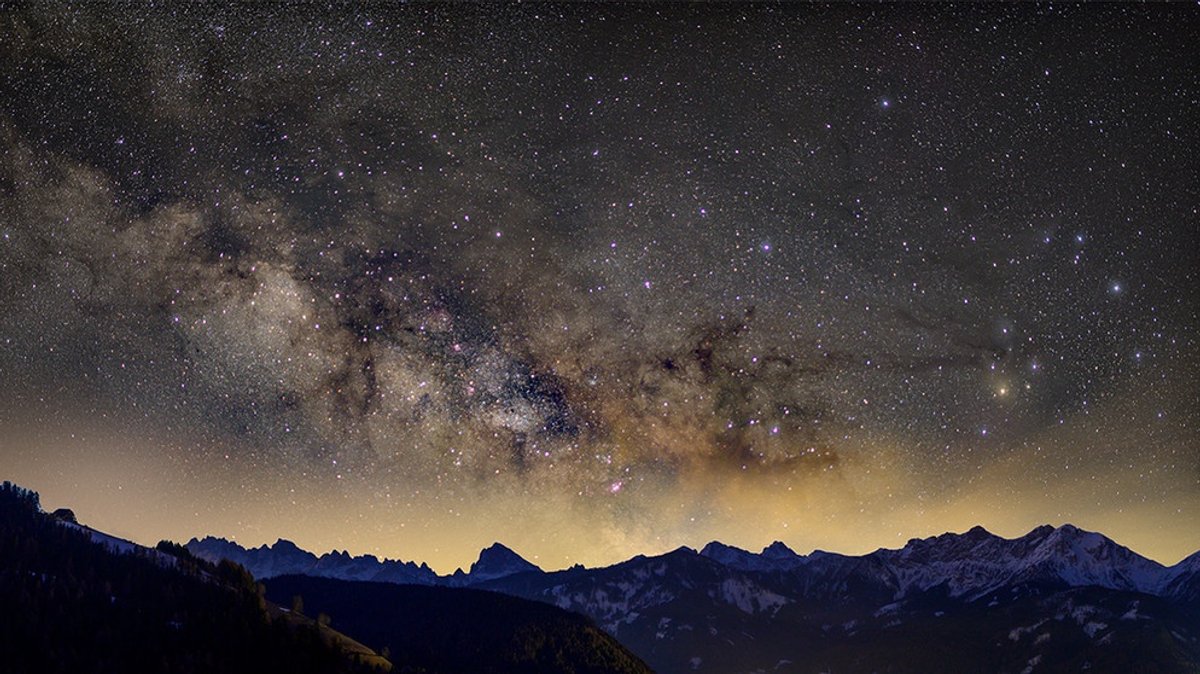 Ihre Fotos der Milchstraße: Zarter Schimmer am Sternenhimmel