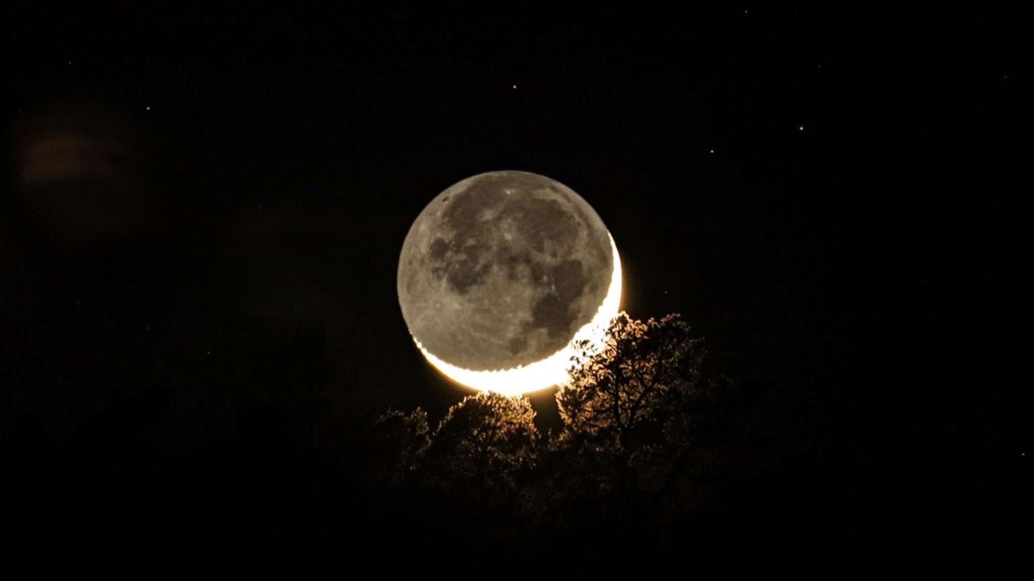 Fotos unserer Leser: Vollmond oder Sichel - der Mond von allen Seiten