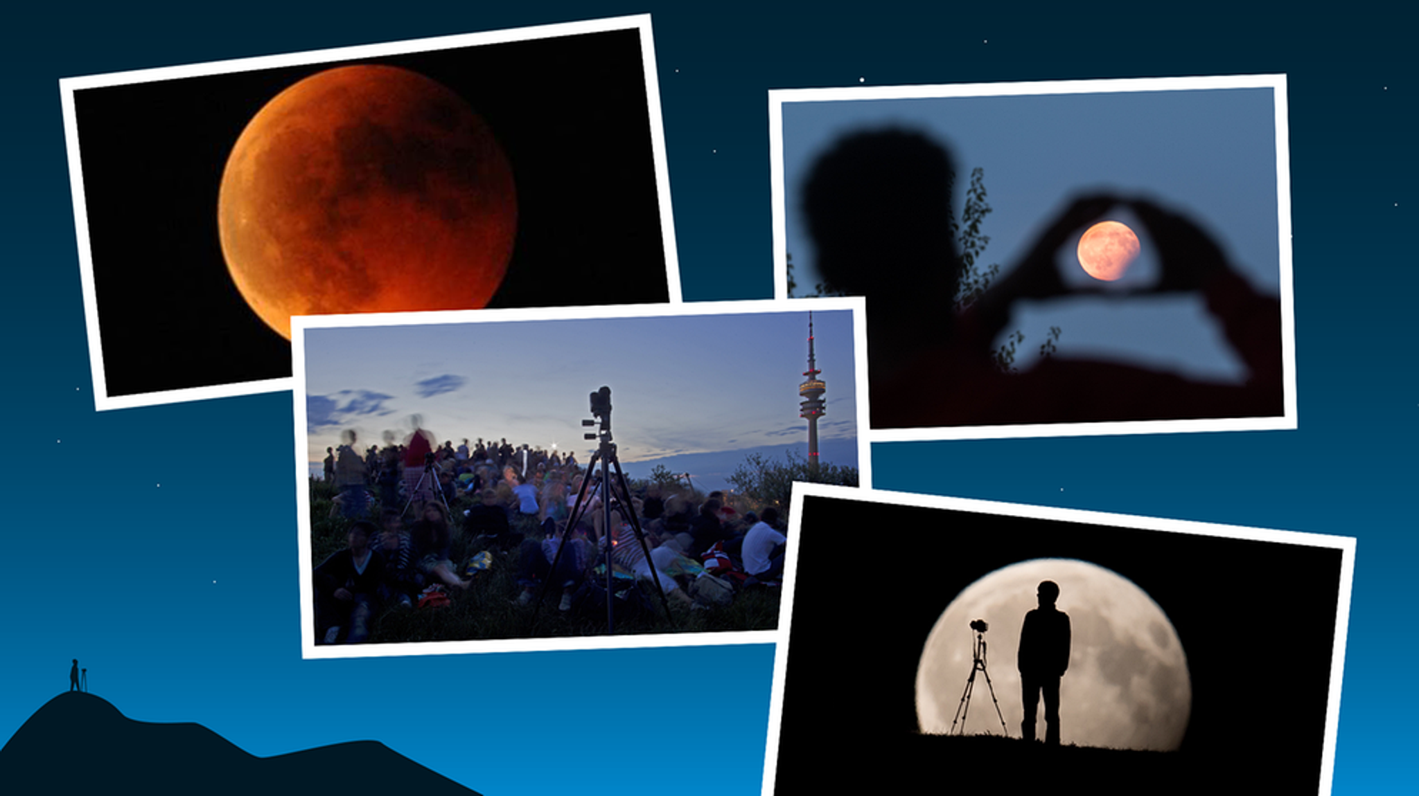 Fototipps zur totalen Mondfinsternis: So machen Sie tolle Bilder vom Blutmond