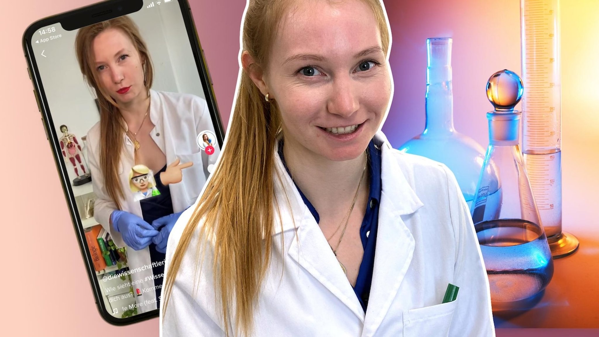 alpha Uni: Biologin Amelie · Zwischen Labor und TikTok - hier anschauen