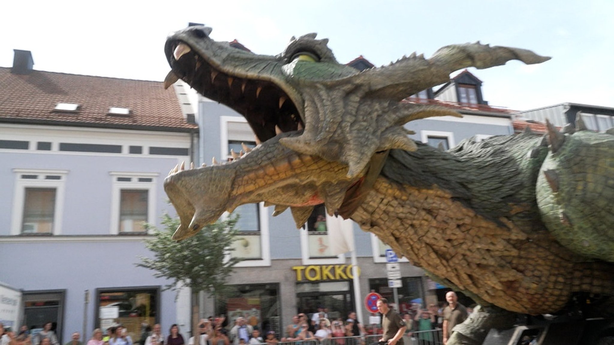 Historischer Festzug: Drachenstich in Furth im Wald