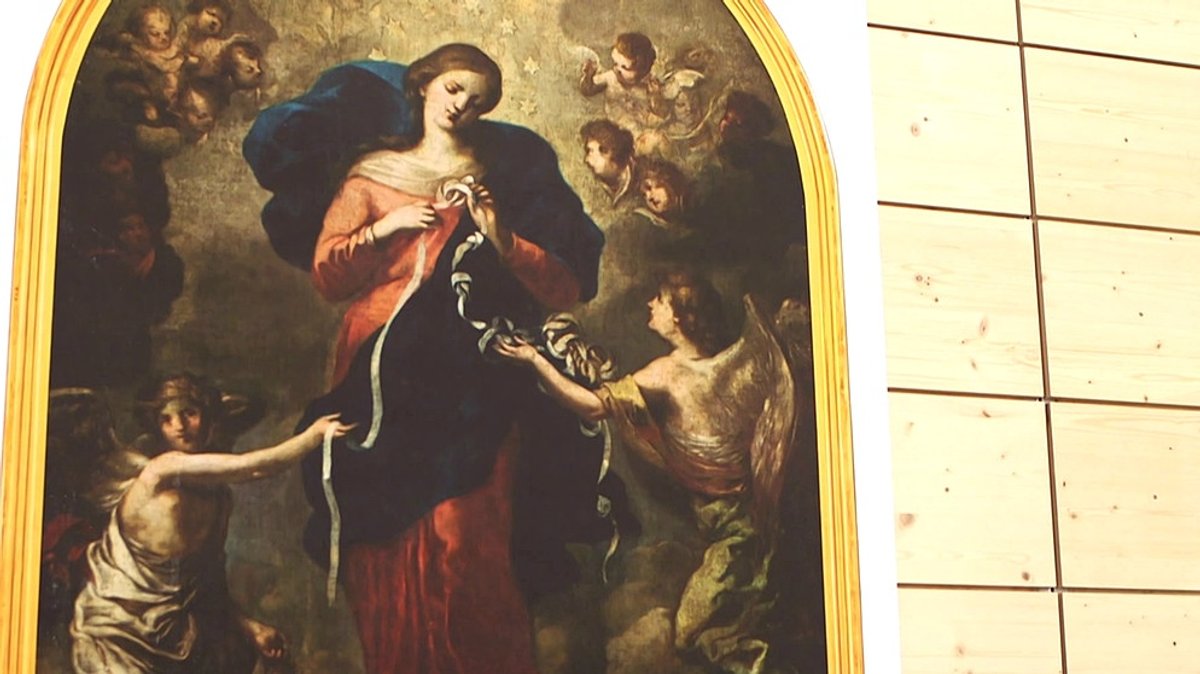 Augsburg und Papst Franziskus: Die Knotenlöserin Maria