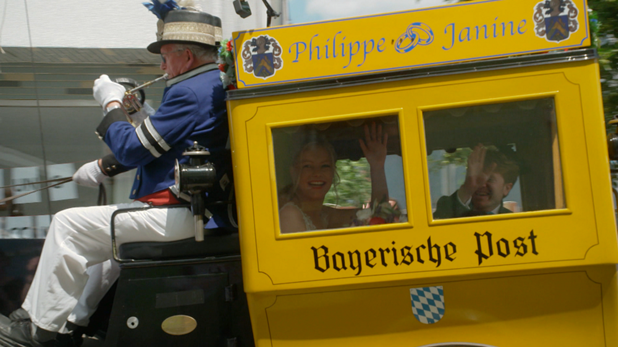 Letzte Ausfahrt nach Kallmünz: Hochzeit mit der Postkutsche