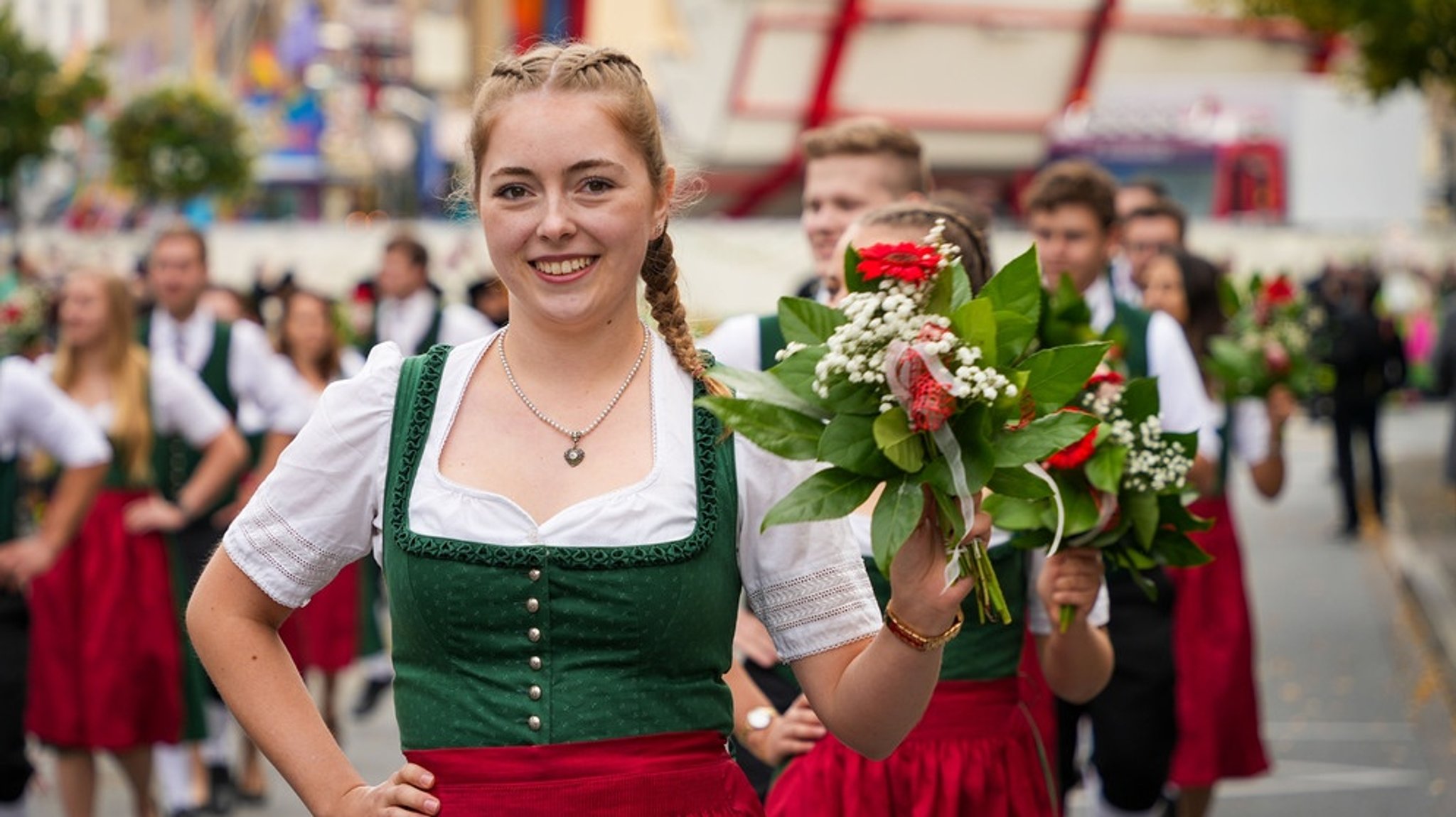 Live aus Fürth: Erntedankfestzug auf der Michaeliskirchweih