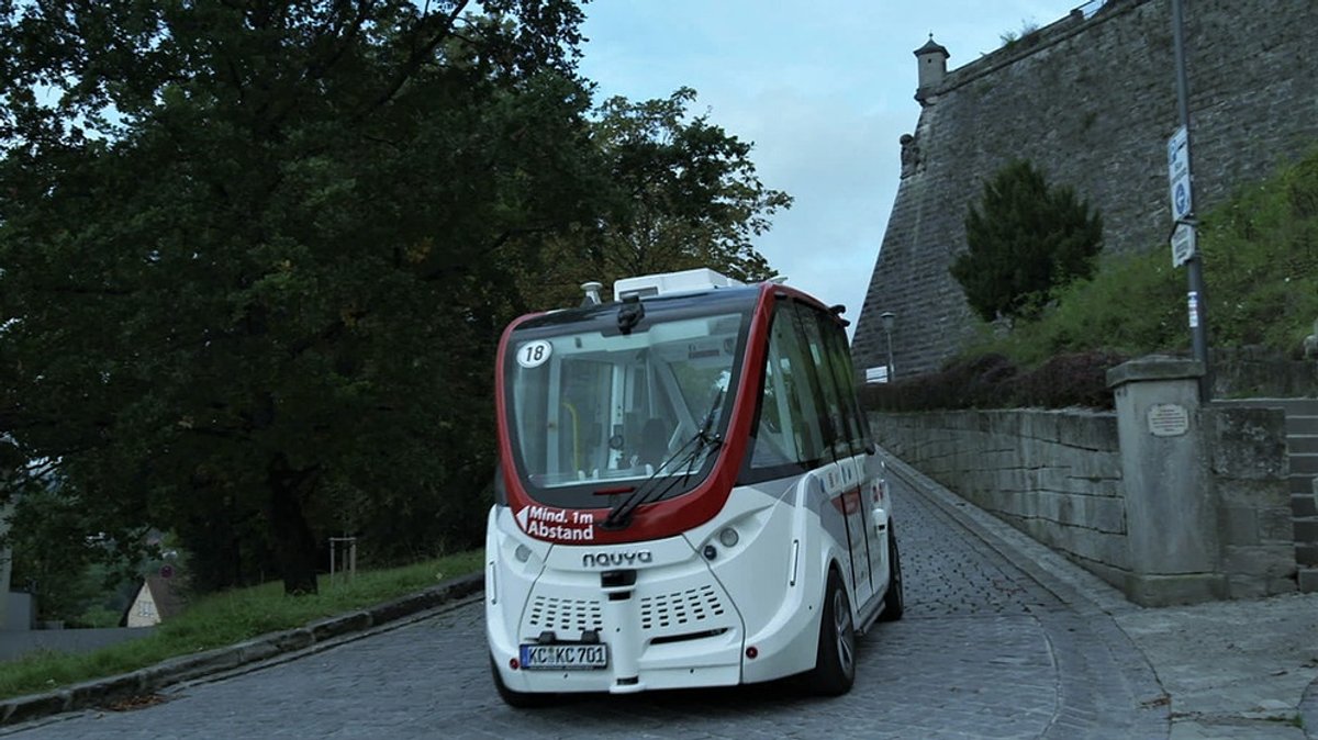Verkehrsmittel der Zukunft: Autonom fahrende Shuttle-Busse