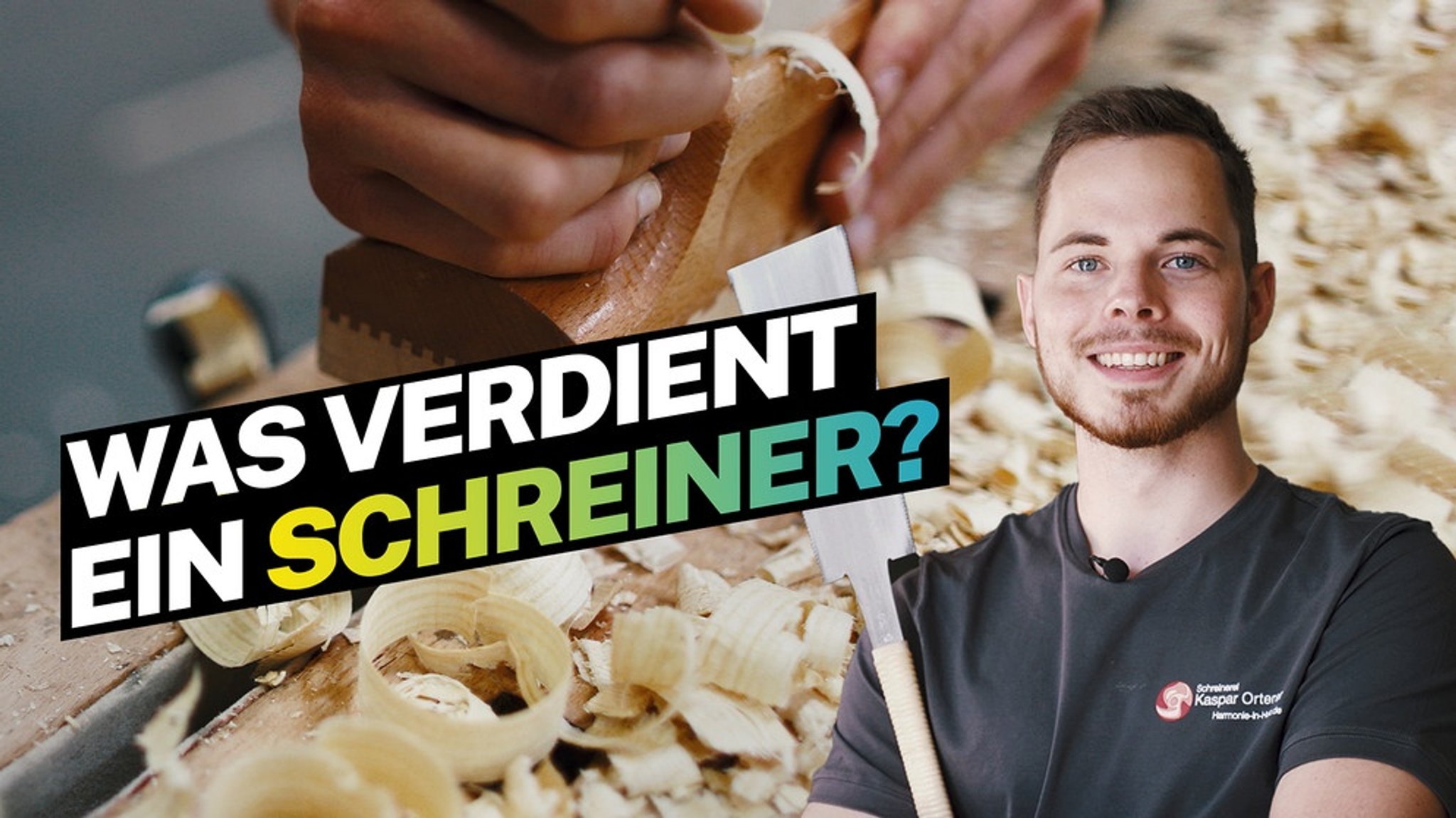 Das verdient ein Schreiner