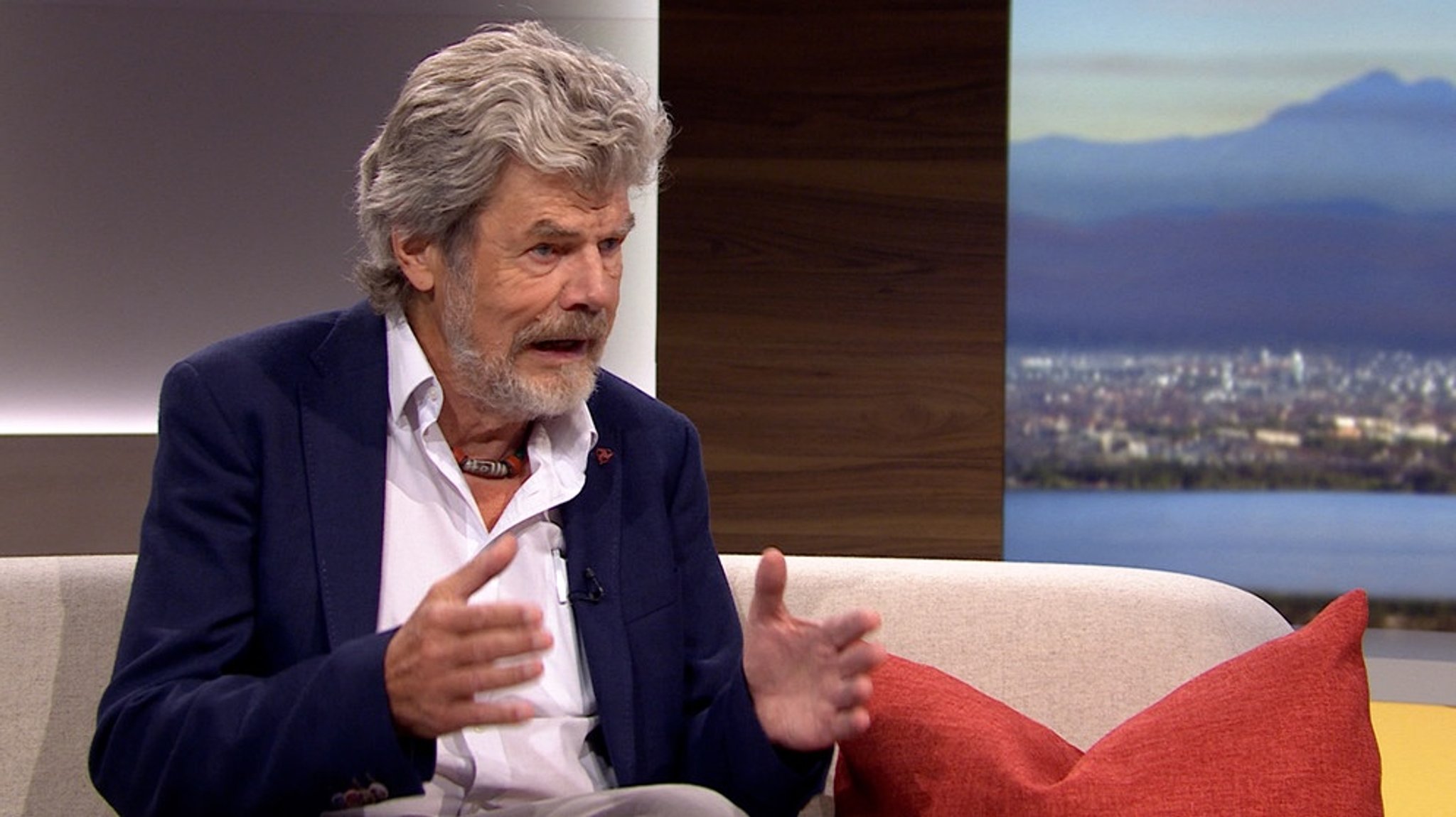 Zu Gast im Studio: Reinhold Messner