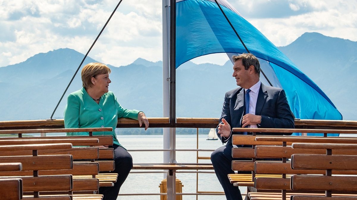 Eine Liebe mit Hindernissen: Merkel und die Bayern