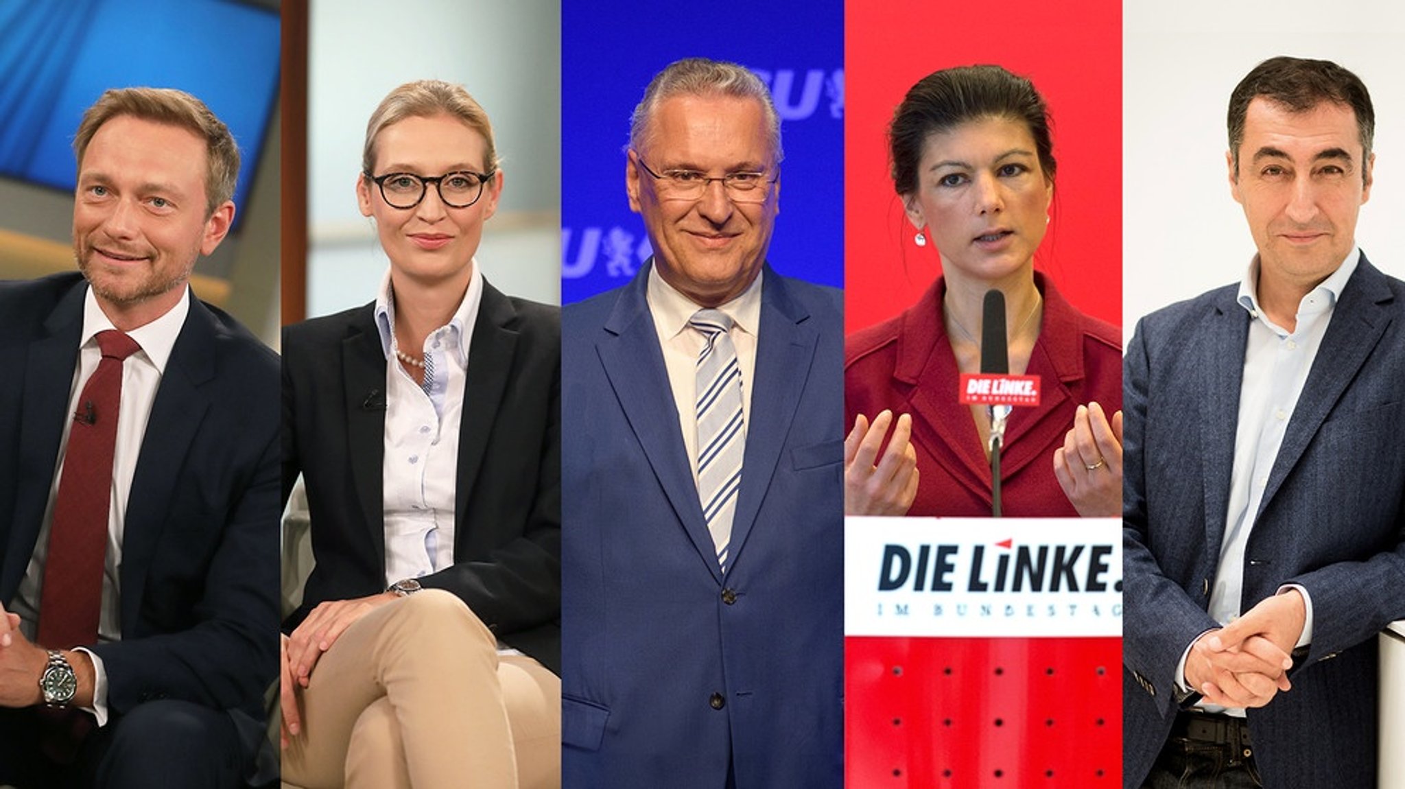 Bundestagswahl: TV-Fünfkampf der Verfolger