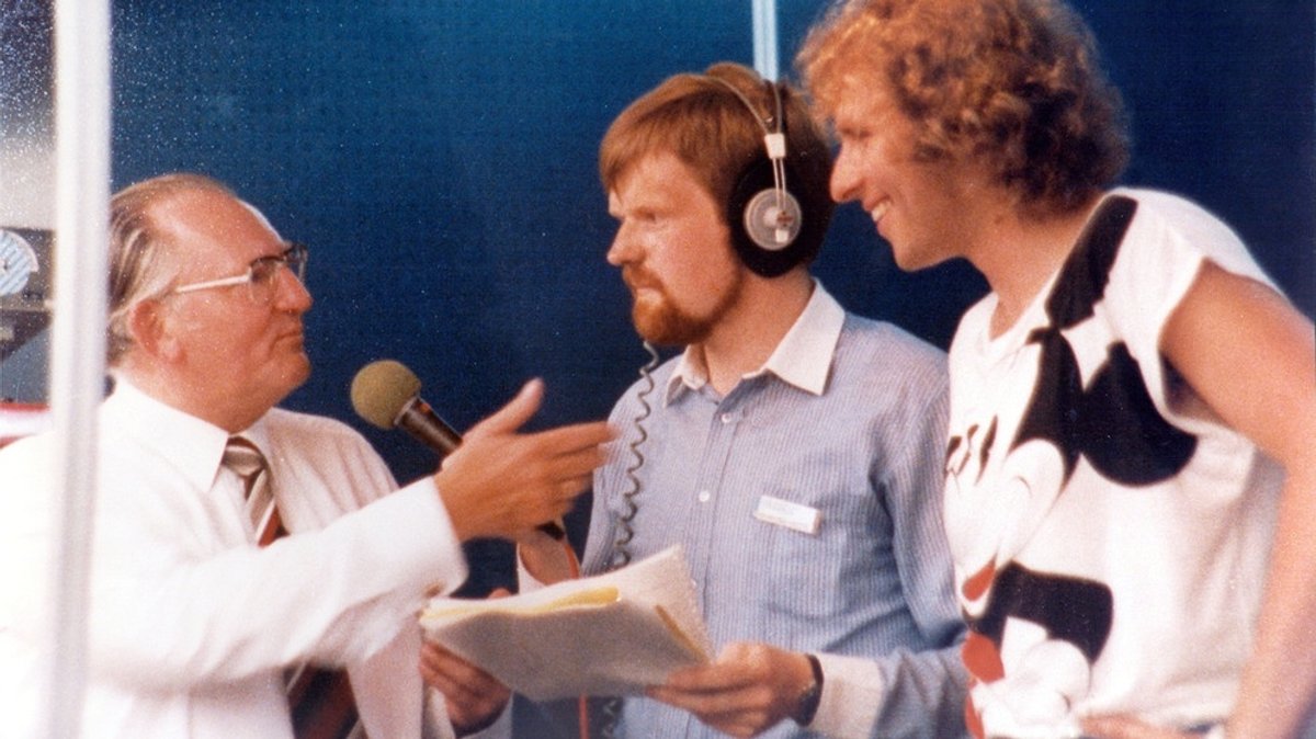 40 Jahre BR Studio Mainfranken: Gottschalk 1983 auf der Mainfrankenmesse