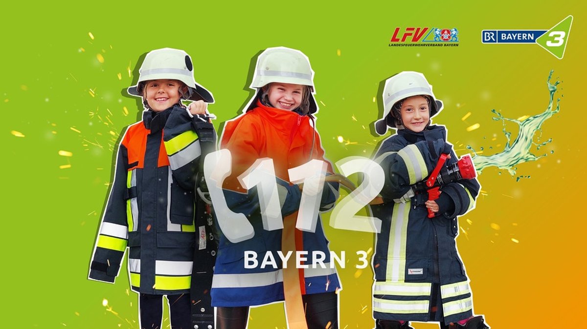 Programm-Aktion: Die Feuerwehr-Aktion "112 BAYERN 3" feiert großen Erfolg