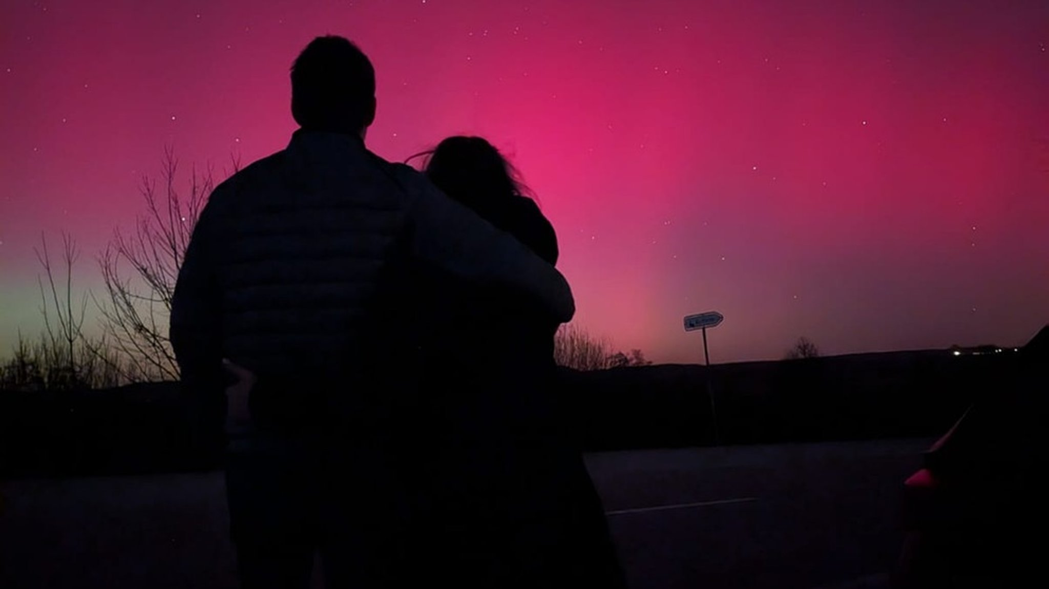 Polarlichter in Bayern: Die schönsten Bilder unserer Hörerinnen und Hörer