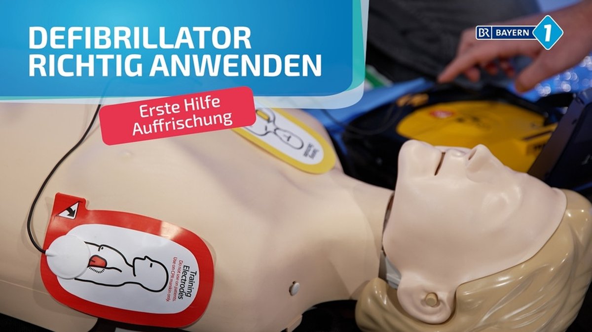 Defibrillator bedienen: Erste Hilfe beim Herzstillstand
