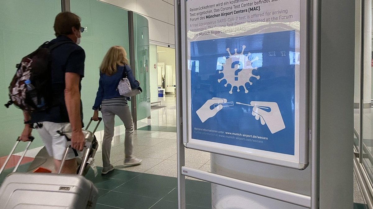 Coronatest am Flughafen: Quarantäne-Bestimmung bei Rückkehr aus Risikogebieten