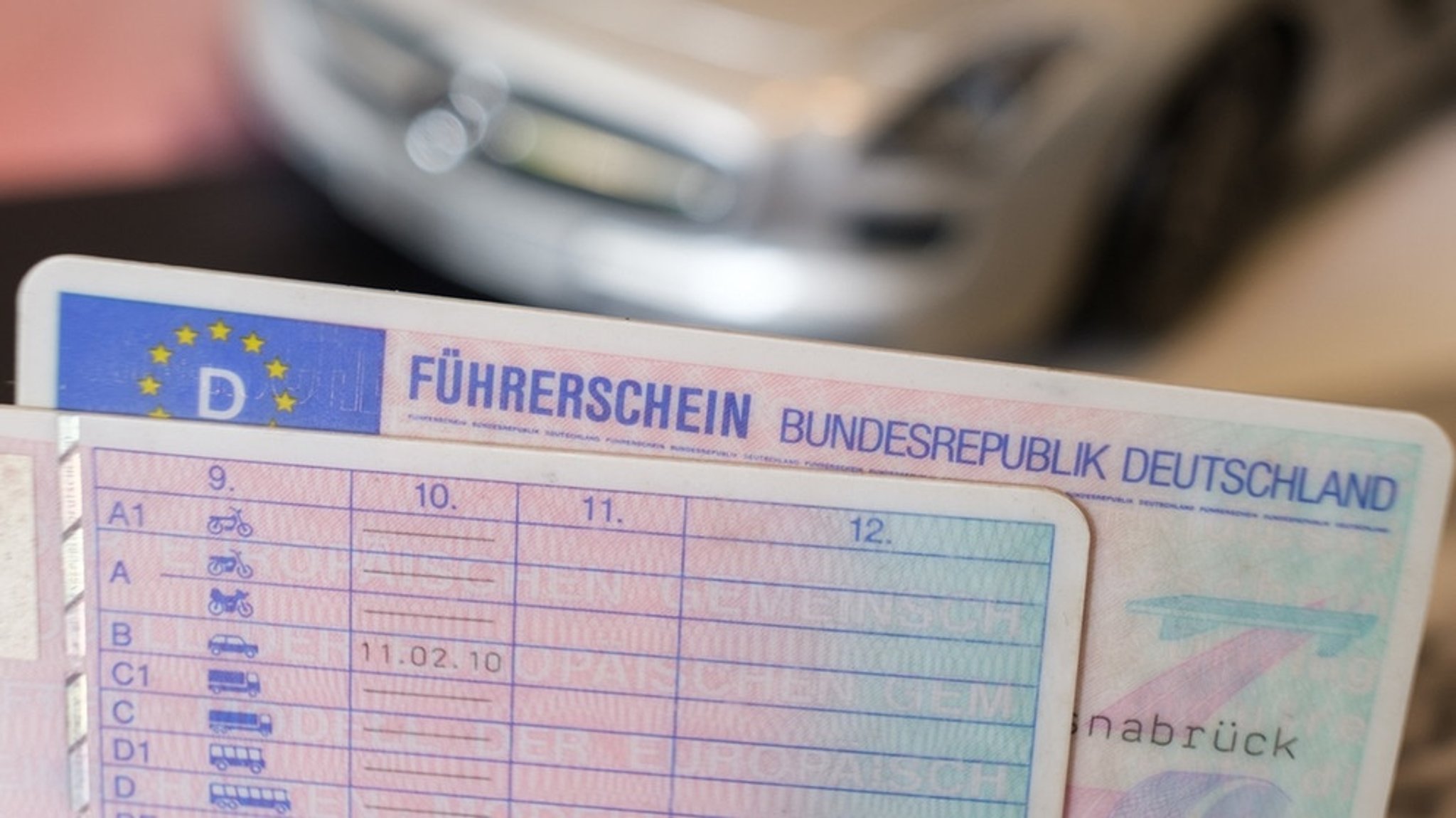 Führerschein Schlüsselzahlen: Was bedeutet Spalte 12?