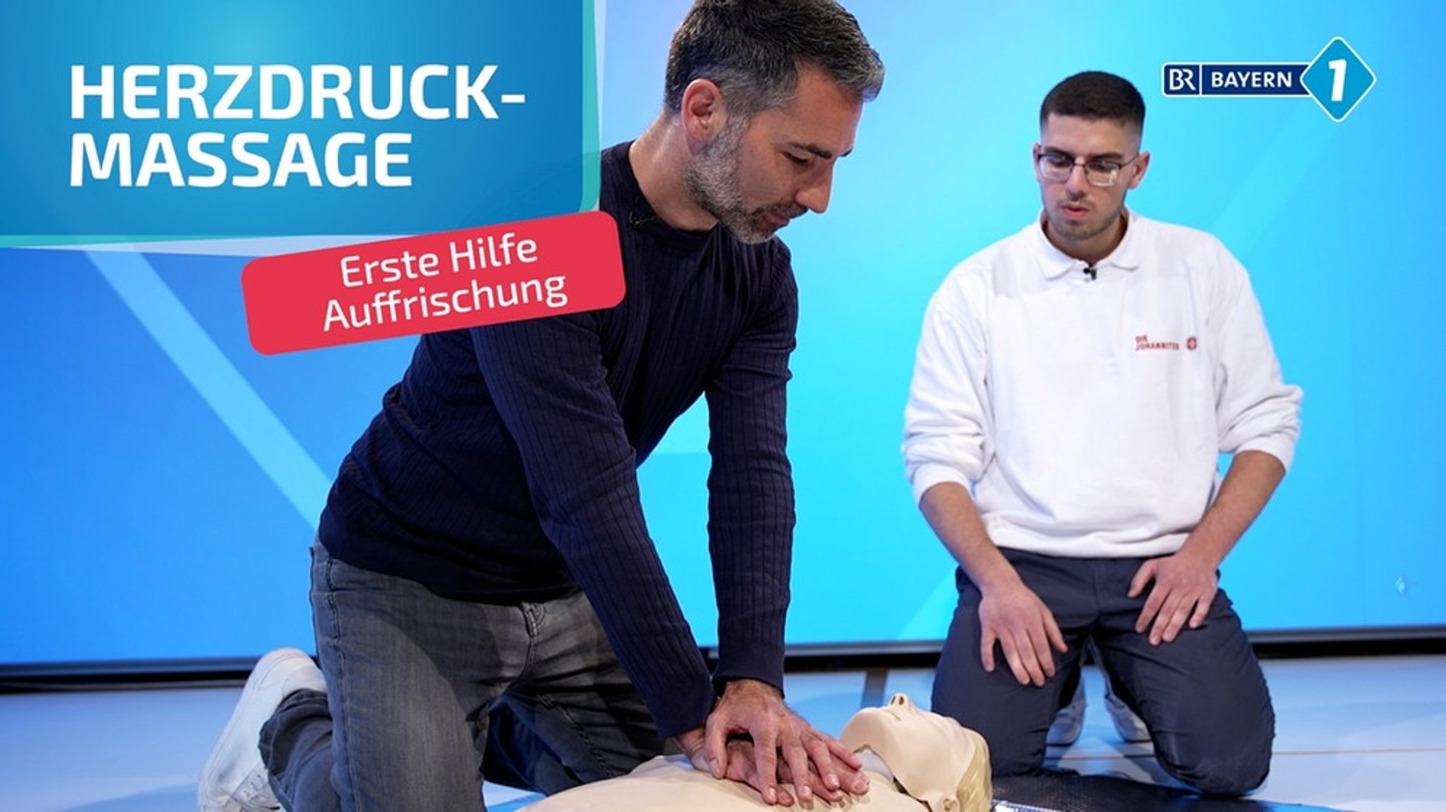 Erste Hilfe: Herzdruckmassage und Co. - so gehts