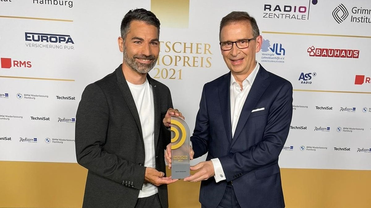 Deutscher Radiopreis 2021: Radiopreis für Marcus Fahn und Tobias Prager