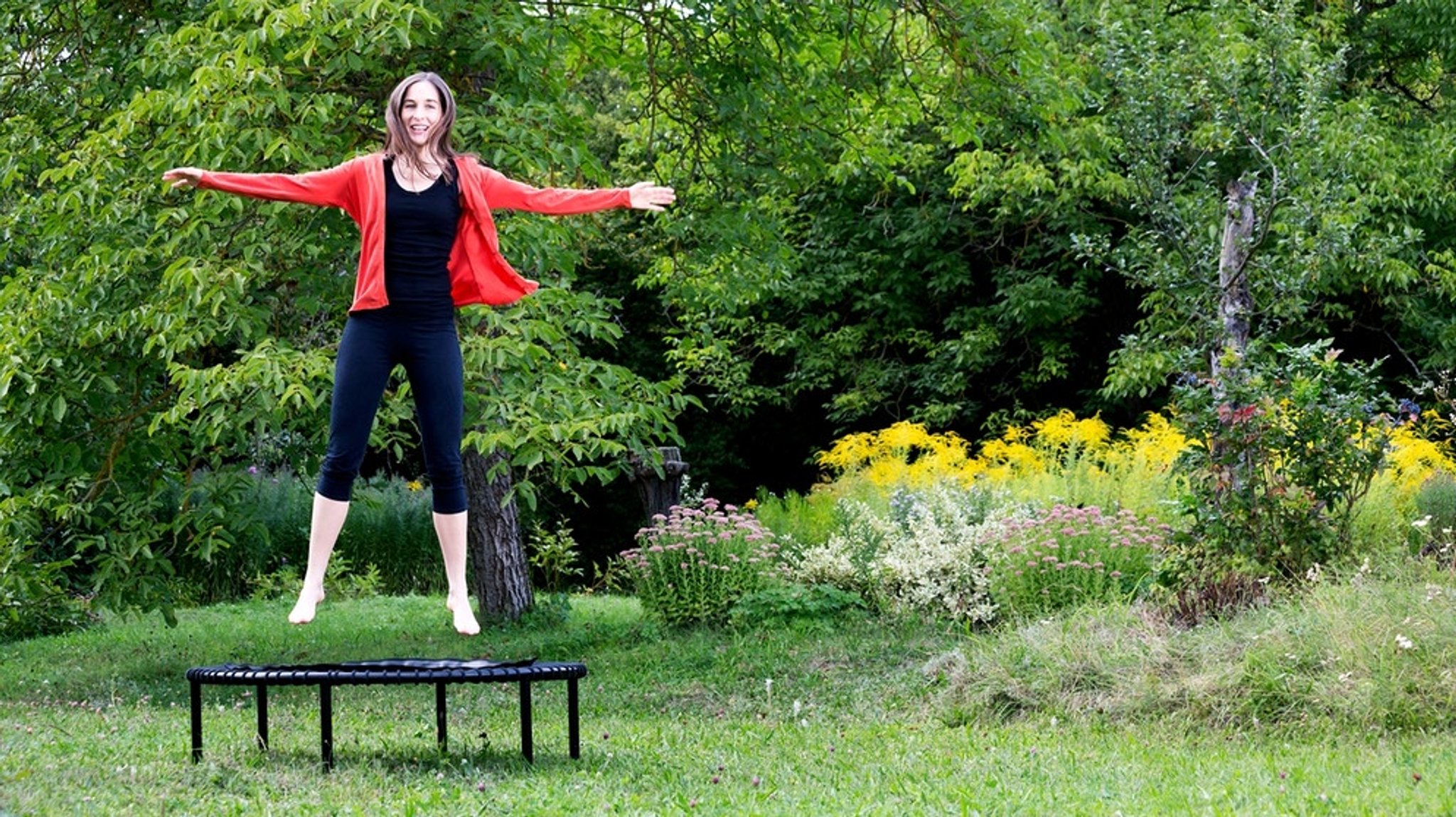 Trampolin Übungen: Training auf dem Minitrampolin