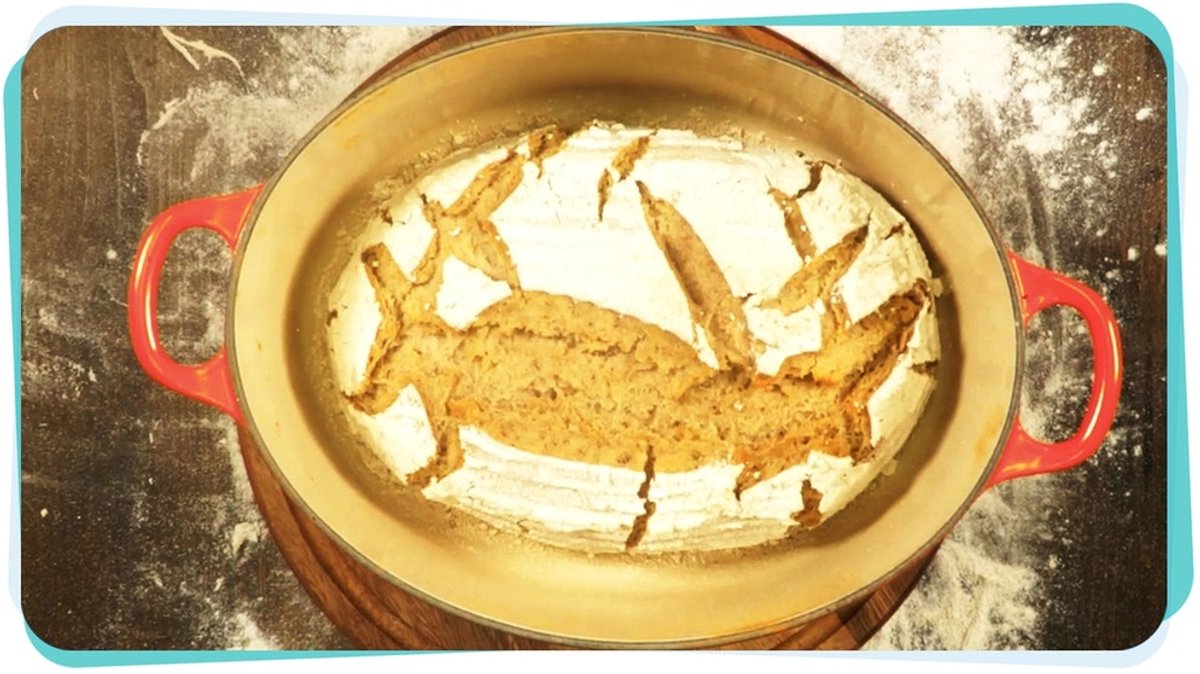 Brot backen: Rezept für einfaches Mischbrot
