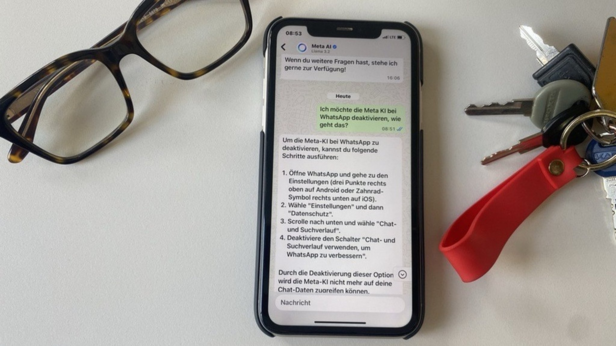 Neue KI bei WhatsApp: Wie entferne ich den blauen Kringel bei WhatsApp und warum Italien jetzt gegen Meta ermittelt