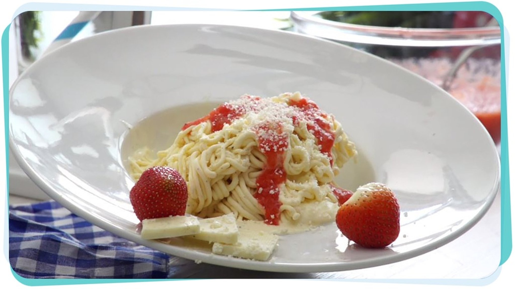 Zum Tag der Eiscreme: Spaghetti-Eis selber machen: So einfach gelingt der Eisdielen-Klassiker