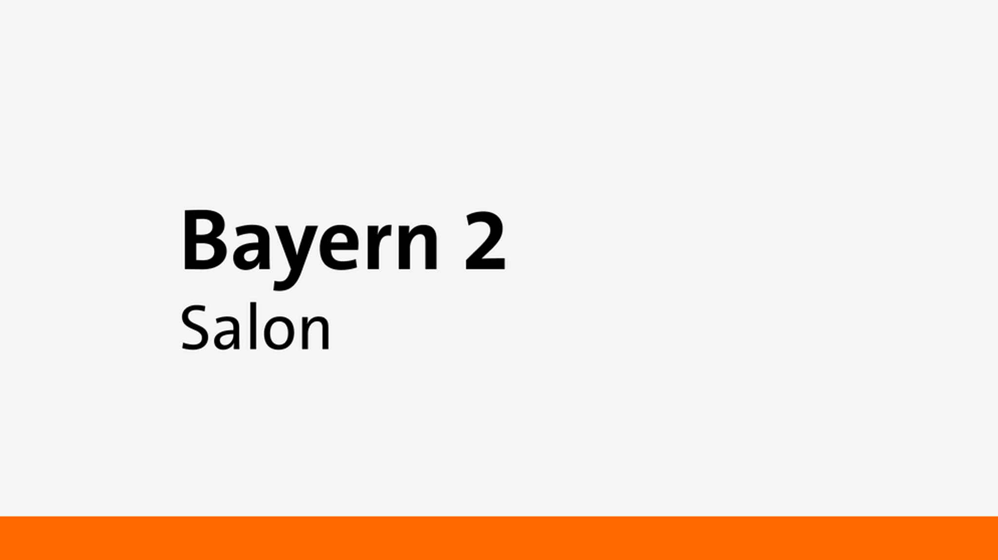 Bayern 2 Lesungen: Buchgefühl