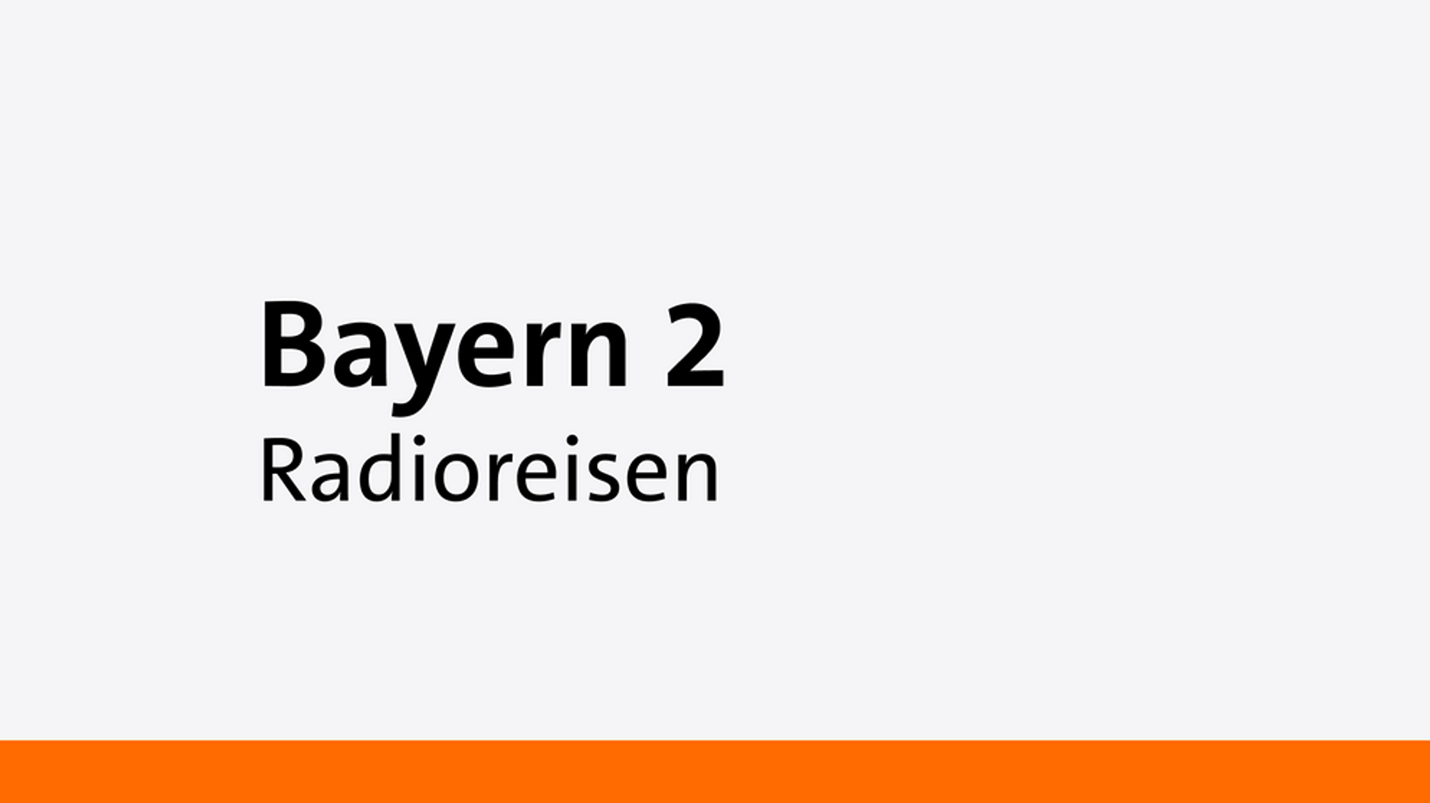 Radioreisen
