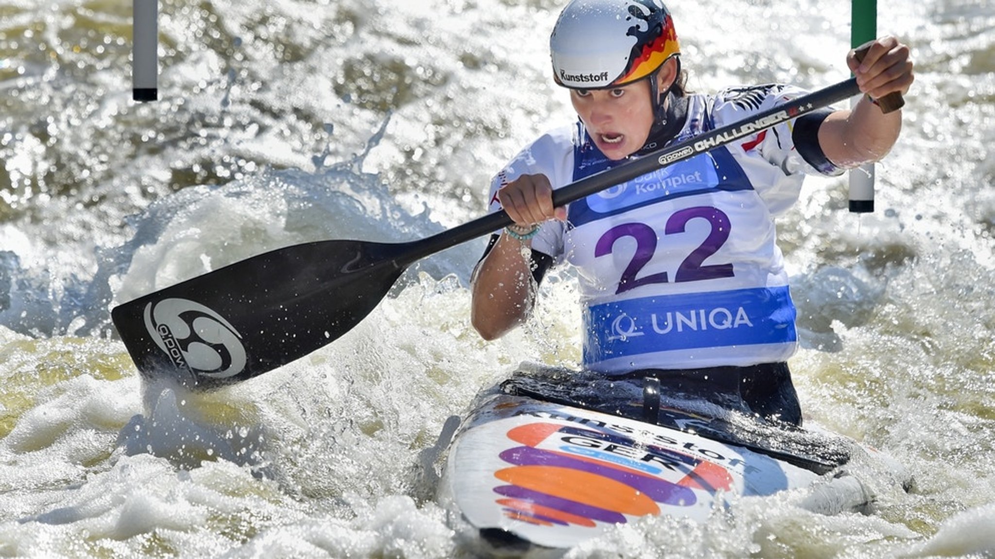 Weltcup im Kanuslalom: Jetzt live - die Finals im Augsburg-Eiskanal  